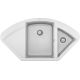 Кухонная мойка Elleci Easy Corner Bianco Titano 68