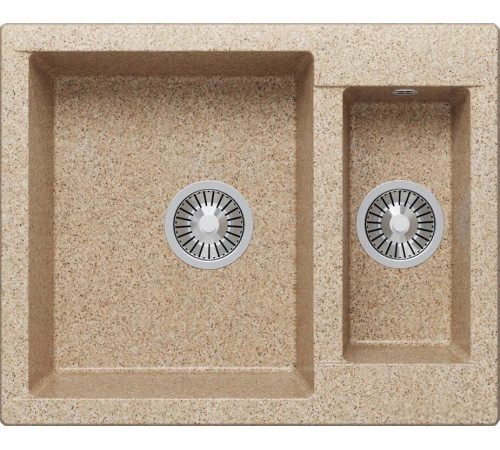 Кухонная мойка Polygran Brig-620 песочный 302