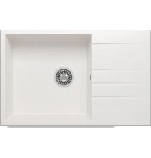 Кухонная мойка Polygran Deka 780 белый хлопок