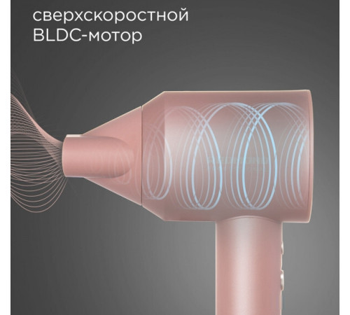 Фен Redmond Редмонд HD1701 розовый