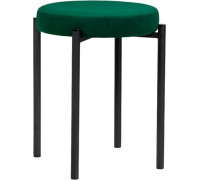 Табурет Woodville Кудо Velutto 33/черный