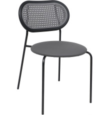 Стул AksHome Teo серый/черный