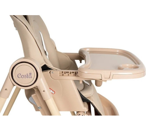 Высокий стульчик Costa Mercy бежевый
