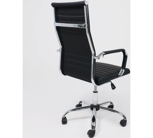Кресло AksHome Elegance Light Eco черный