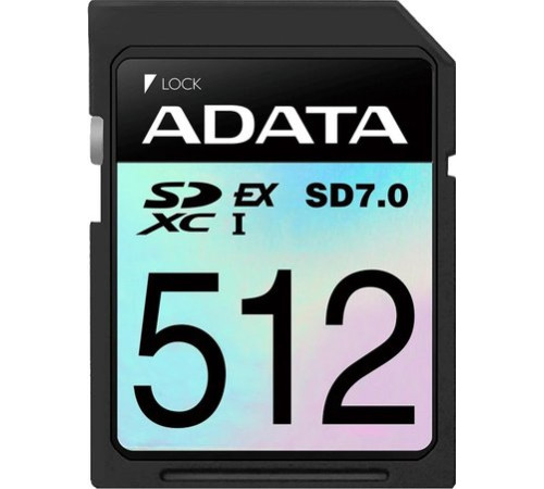 Карта памяти ADATA Premier Extreme SDXC SD8.0 512GB SD512GEX3L2-C