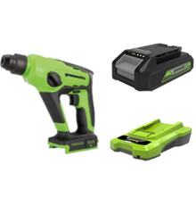 Перфоратор Greenworks GD24SDS1K2 3803107UA с 1-им АКБ