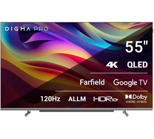 Телевизор Digma Pro QLED 55L