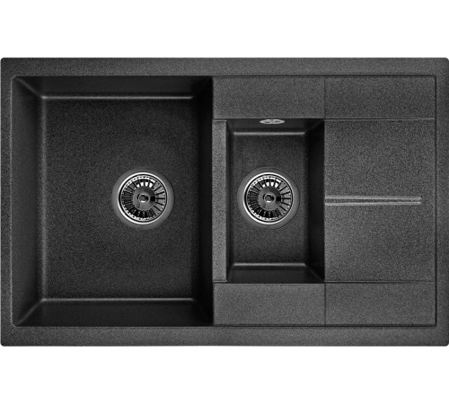 Кухонная мойка Granula 7802 шварц