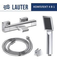Смеситель Lauter Comfort 21YH40400 с лейкой Living Serene 21S00103