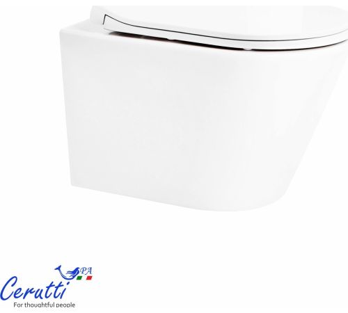 Унитаз подвесной Cerutti Ireneo Aria Tornado CT12148