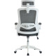 Офисное кресло Mio Tesoro Форли AF-C4231 серый/белый