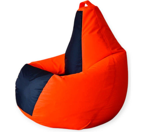 Кресло-мешок Mio Tesoro Груша Kombo XXL GF-130x85-OG оранжевый/графит