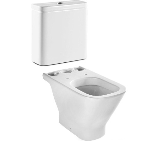 Унитаз напольный Roca The Gap 7342477000+734147000Y без сиденья
