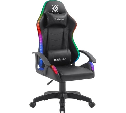 Игровое геймерское кресло Defender Factor X черный