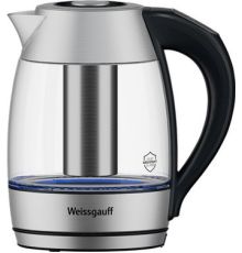 Электрический чайник Weissgauff WK 1810 EcoGlass Filter TempControl