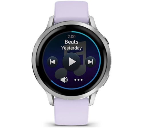 Умные часы Garmin Venu 4 41 мм серебристый/сиреневый