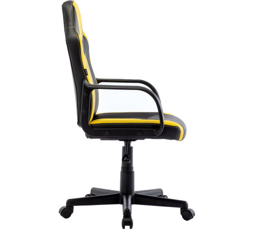 Кресло Brabix GM-202 черный/желтый