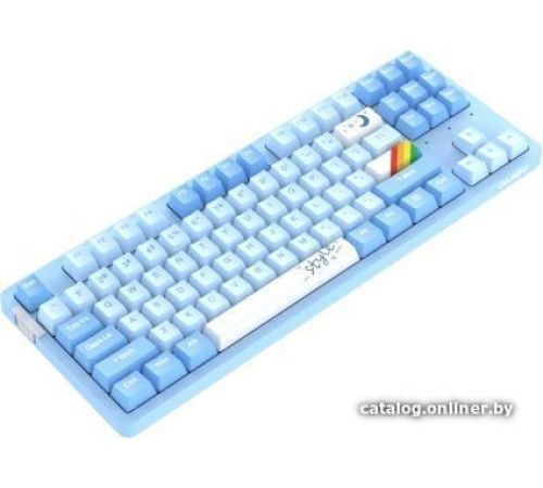 Клавиатура Dareu A87X Dareu Blue Sky V3, голубой