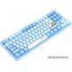 Клавиатура Dareu A87X Dareu Blue Sky V3, голубой