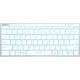 Клавиатура A4Tech Fstyler FX61 серебристый/белый