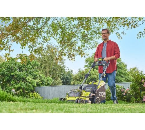 Газонокосилка Ryobi RY18LMX40B-0 без АКБ