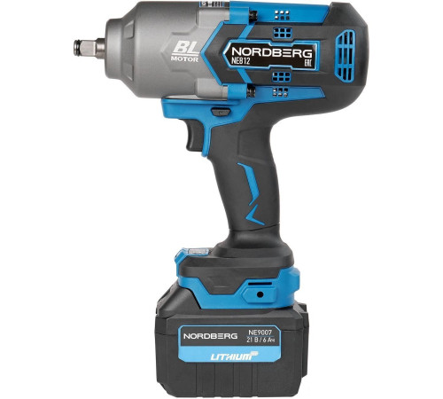 Гайковерт Nordberg NE812K с 2-мя АКБ