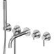 Смеситель Whitecross Y Y1240NIB брашированный никель