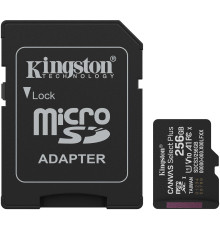 Карта памяти Kingston Canvas Select Plus microSDXC 256GB SDCS3/256GB с адаптером
