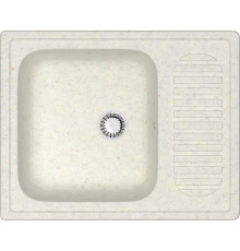 Кухонная мойка MARRBAXX Карельский камень модель 15/Q7 F015Q007 хлопок/белый
