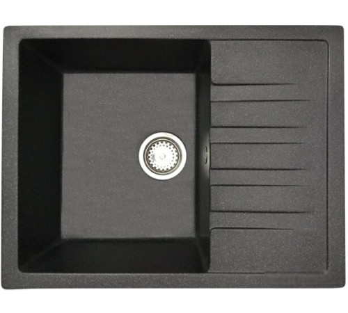 Кухонная мойка БелЭворс Vega L + смеситель W4998-4 + дозатор L405-1 черный/сатин
