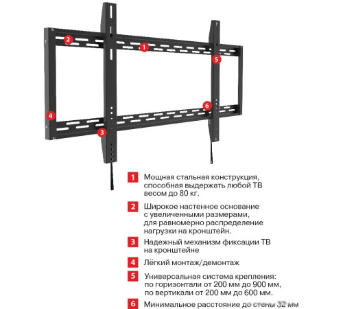 Кронштейн для телевизора Arm Media PT-100