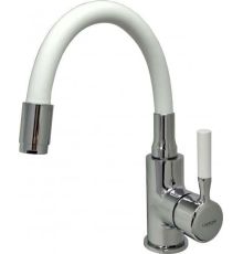 Смеситель Ledeme L1399-3 хром/белый