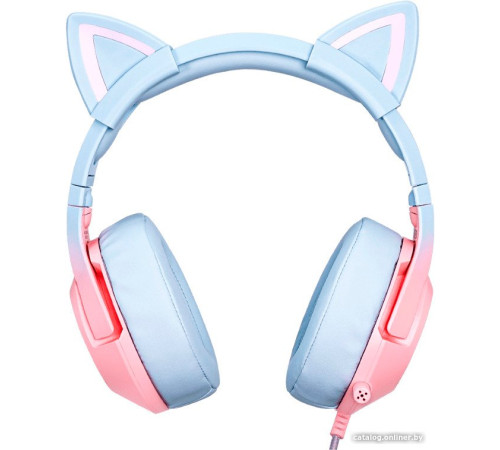 Наушники Onikuma K9 7.1 голубой/розовый
