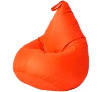 Кресло-мешок Kreslomeshki Капля Оксфорд 210 XXL, апельсин