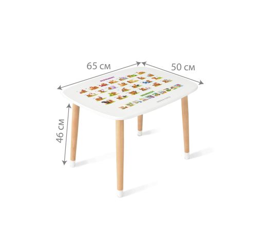Детский стол Mega Toys С английским алфавитом 70026