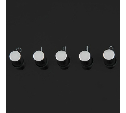 Кухонная вытяжка Krona Inga 600 black push button [00018184]