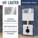 Инсталляция для унитаза Lauter 21901001 с кнопкой 219701E хром