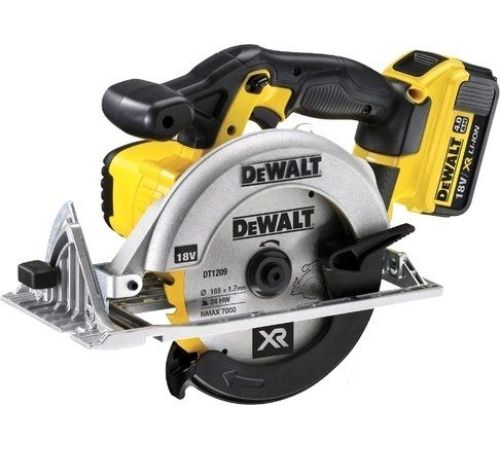 Дисковая циркулярная пила DeWalt DCS391M2 с 2-мя АКБ