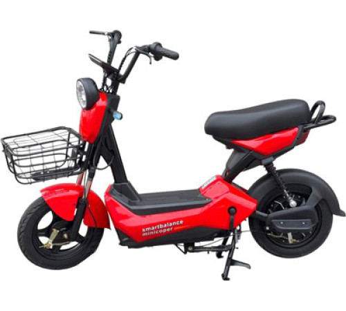 Электроскутер Smart Balance Minicooper красный