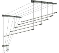 Сушилка для белья Comfort Alumin Group Потолочная 5 прутьев Silver Style 220 см алюминий