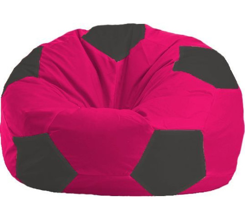 Кресло-мешок Flagman Мяч Стандарт М1.1-381 малиновый/черный