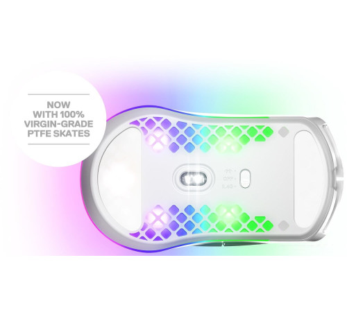 Игровая мышь SteelSeries Aerox 3 Wireless 2022 Edition Snow