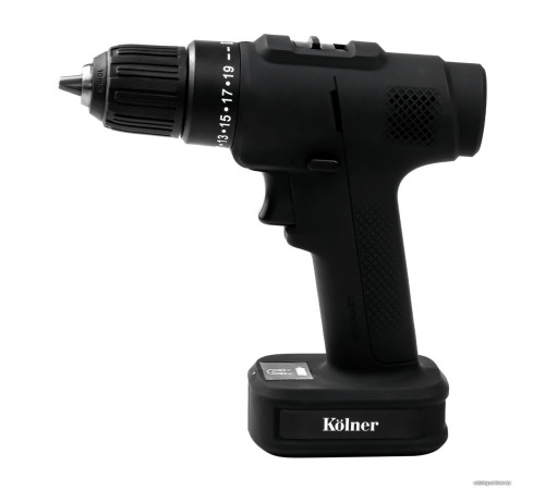 Дрель-шуруповерт Kolner KCD 12/2BL Anthracite с 1-им АКБ, оснастка, кейс