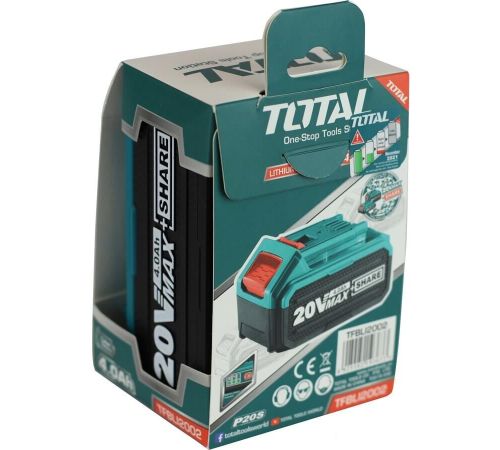 Аккумулятор Total TFBLI2002 20В/4 Ah