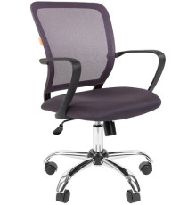 Офисное кресло CHAIRMAN 698 Chrome серый