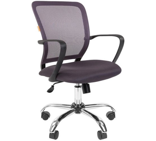 Офисное кресло CHAIRMAN 698 Chrome серый
