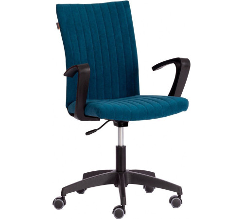 Офисное кресло CHAIRMAN Spark Флок синий
