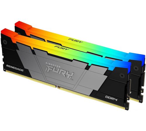 Оперативная память Kingston FURY Renegade RGB 2x8ГБ DDR4 3600МГц KF436C16RB2AK2/16