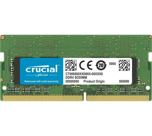 Оперативная память Crucial 32GB DDR4 SODIMM PC4-25600 CT32G4SFD832A