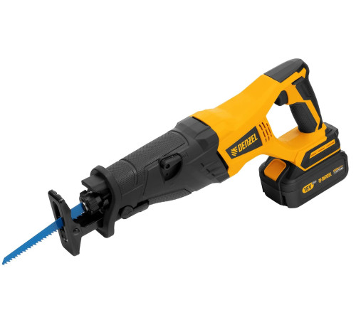 Сабельная пила Denzel BRC-120 с 1-им АКБ